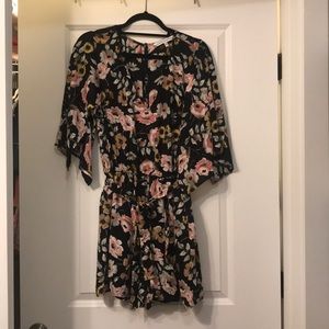 Cupcakes and cashmere printed romper, size L